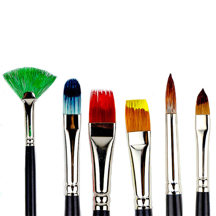 Mastering 6 Paint Brush Shapes: Unleash Your Artistic Creativity – Trekell  Art Supplies