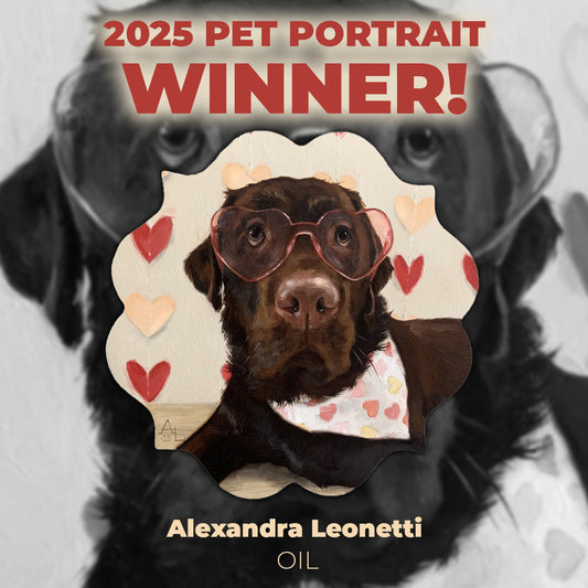 2025 Pet Portrait Winners!
