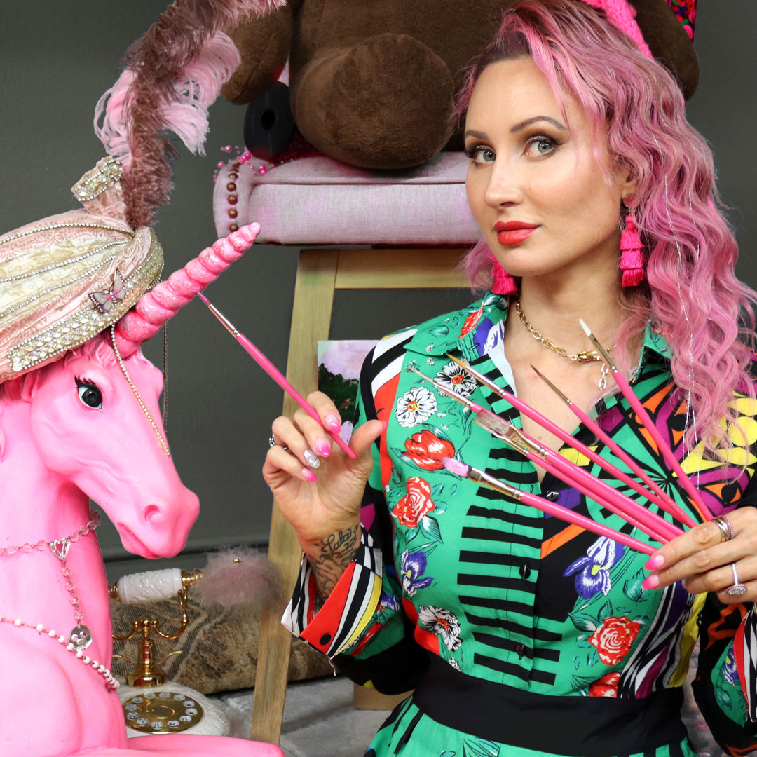 Natalia Fabia Limited Edition Brush Set & Workshop |Trekell Art Supply