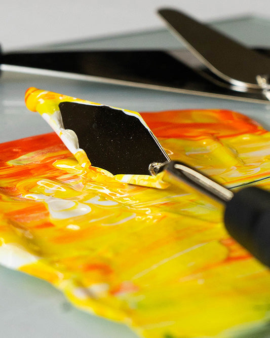 Protecting Your Brushes: Why Using a Palette Knife for Mixing Paints is a Necessity