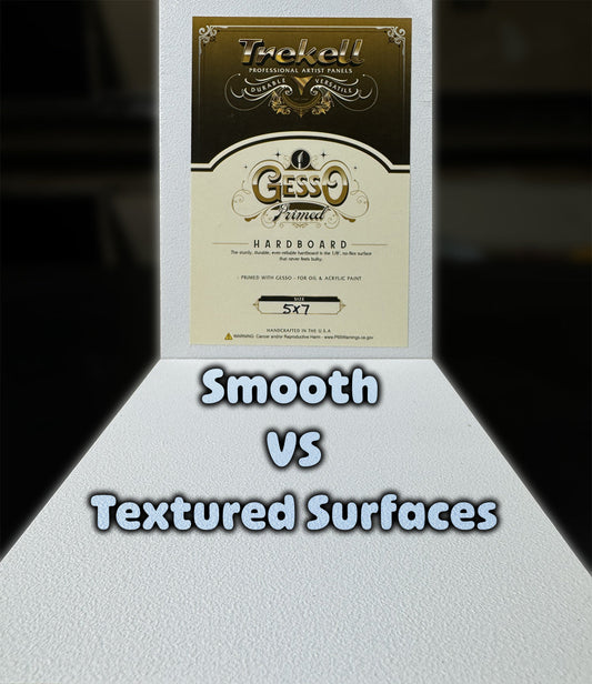 Smooth vs. Textured Surfaces: The Great Canvas Debate