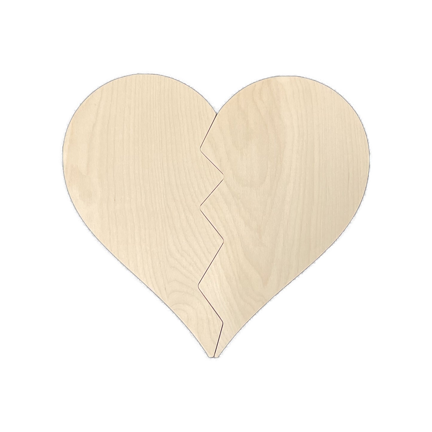 Panel Trekell Broken Heart - Lienzo para pintar de madera
