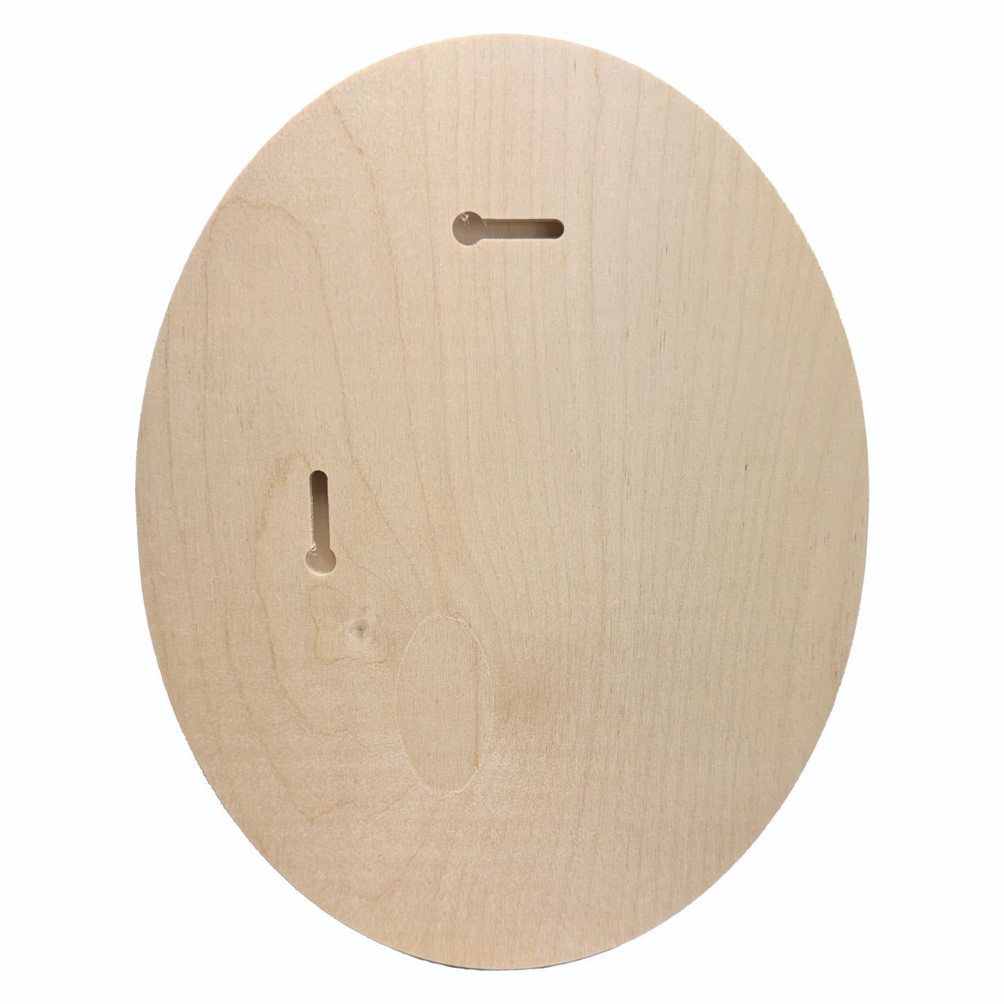 Trekell Oval Floater Panel - Oval Wooden Canvas + Frame - 7.5" x 10"