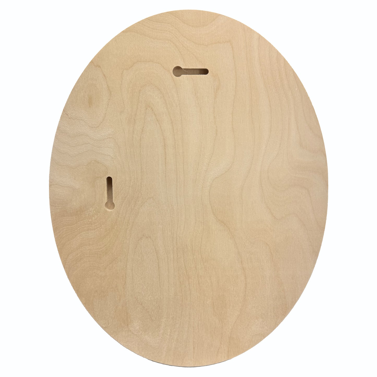 Trekell Oval Floater Panel - Oval Wooden Canvas + Frame - 9" x 12"