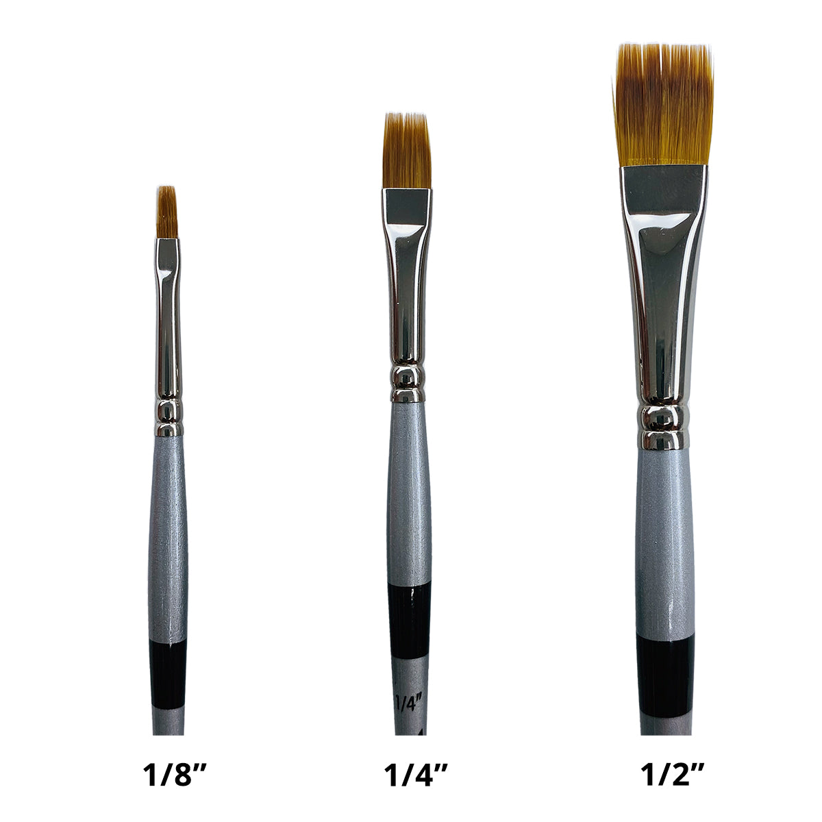Trekell MIDZ Desert Blaze - Premium Artist Brushes for Beginners and Intermediate Artists - Trekell Art Supplies