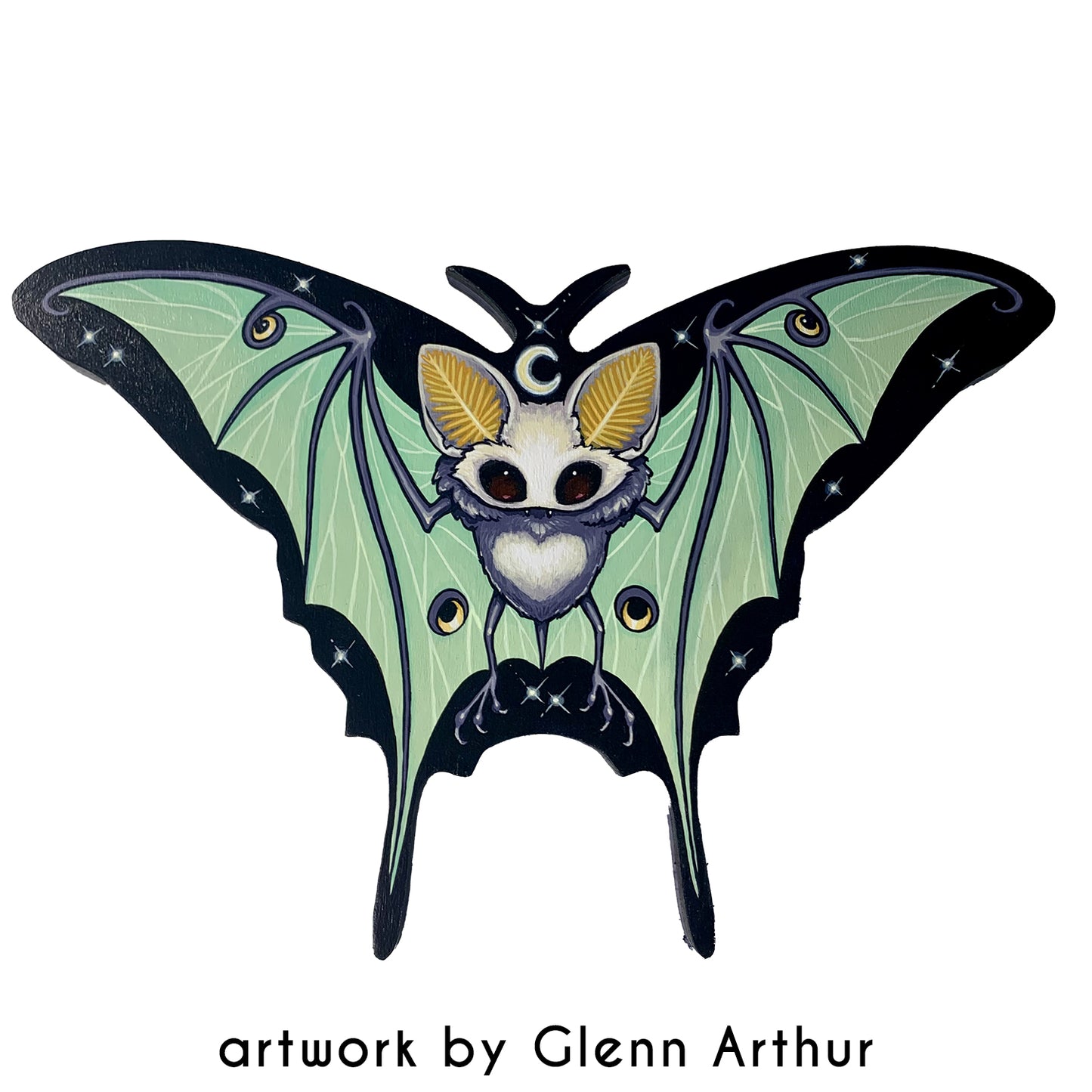 Trekell Swallow-Tailed Moth Panel - Wooden Painting Canvas