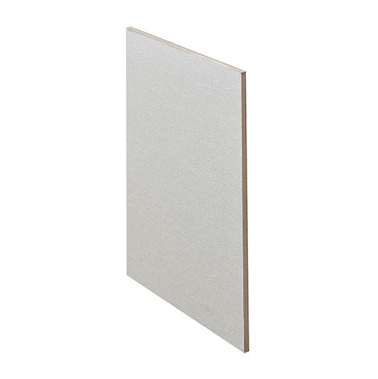 Trekell 11" × 14" universal-primed Claessens #113 linen panel mounted on 1/4" Baltic birch wood, double-primed with titanium white, rigid archival painting surface for oil and universal paints.