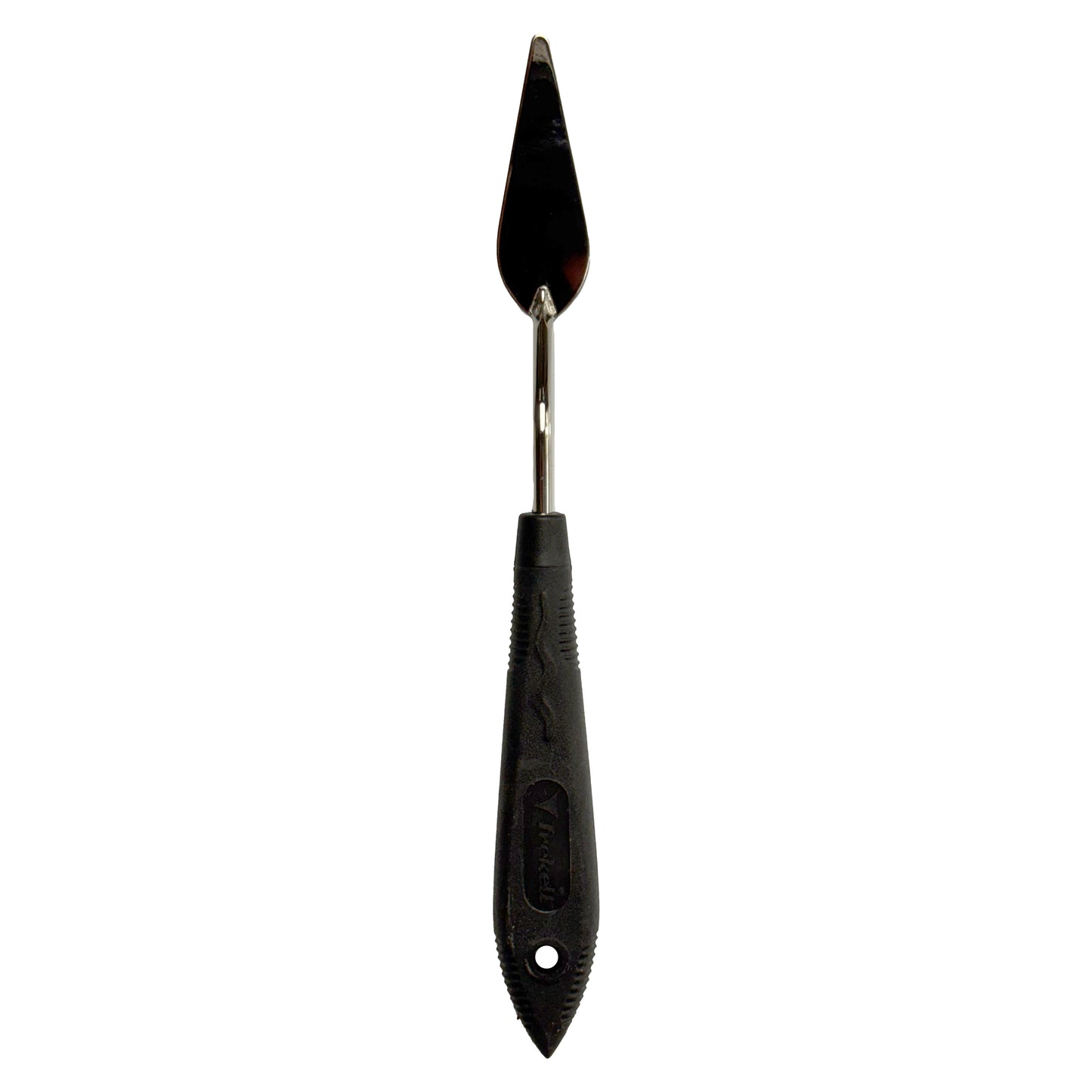 Trekell Paint and Palette Knife - Style 4 - Thin Teardrop is suitable for oils, acrylics, and more. They feature ergonomic handles for comfort and control, helping you elevate your artwork with ease.