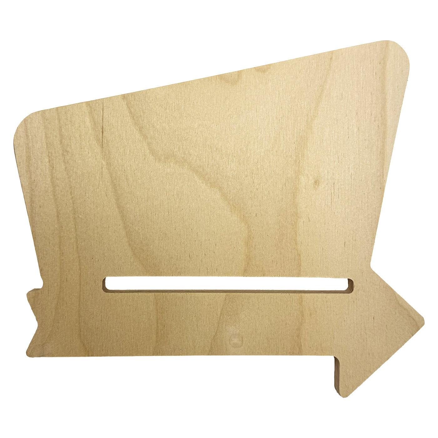 Trekell Vintage Diner Sign - 1/2" Thick Raw Baltic Birch