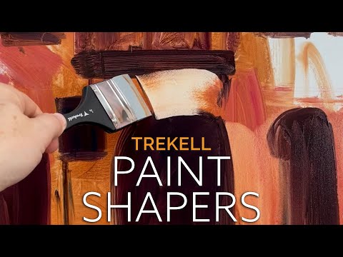 Trekell Paint Shapers - Versatile Silicone Tools for Artists
