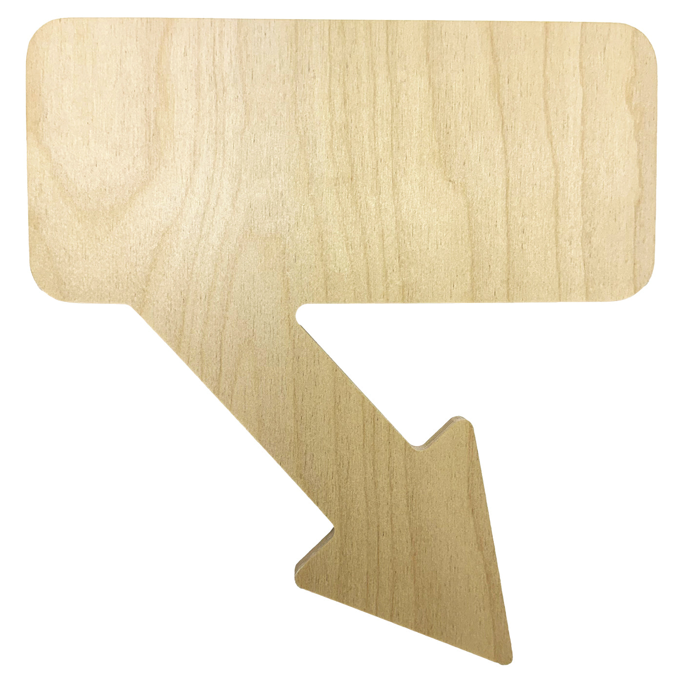 Trekell Vintage Service Sign - 1/2" Thick Raw Baltic Birch