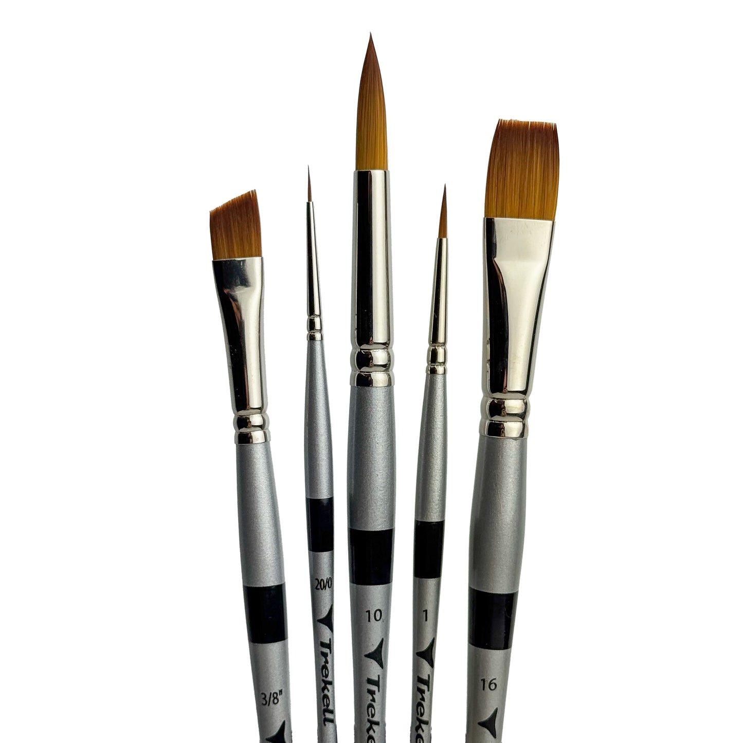 Trekell MIDZ Watercolor 5 Piece Brush Set