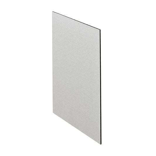 Acrylic Primed Linen Panel - 1/8" Aluminum Composite Material Universal Primed ACM Canvas Board for Oil and Acrylic Paint - Trekell Art Supplies