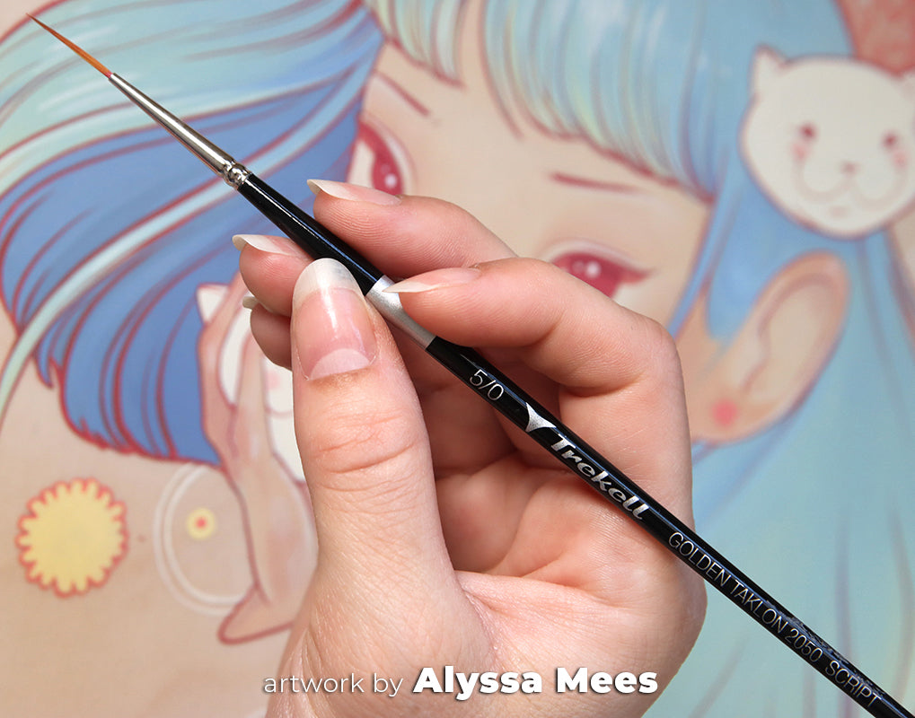 How to Use Script/Rigger Brushes for Confident Line Work