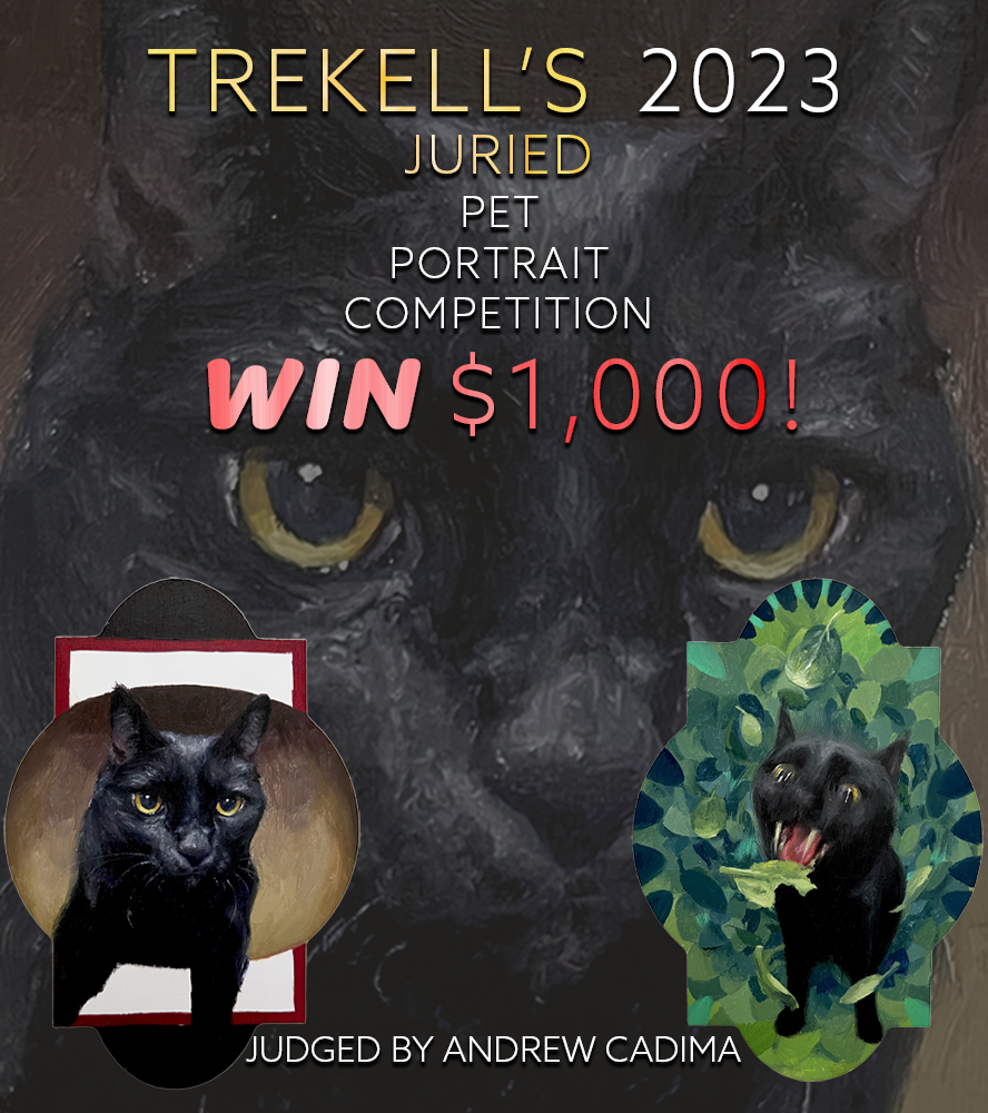 Trekell Art Supplies 2023 Pet Portrait Competition