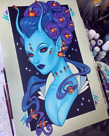 DRAW/PAINT THIS IN YOUR STYLE - GLENN ARTHUR | Trekell Art Supply