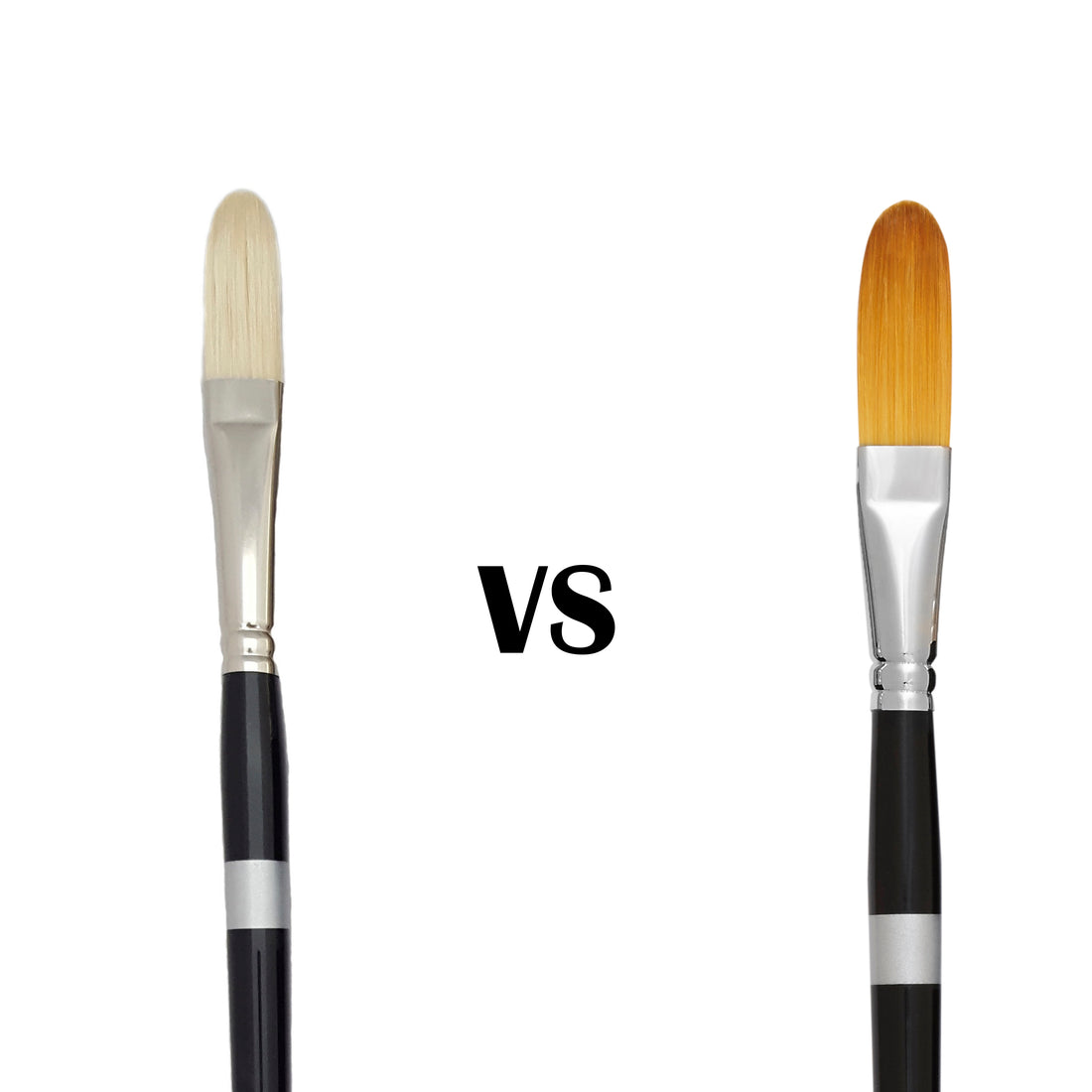 The Pros and Cons of Natural Bristle vs Synthetic Hair Brushes for Pai –  Chuck Black Art