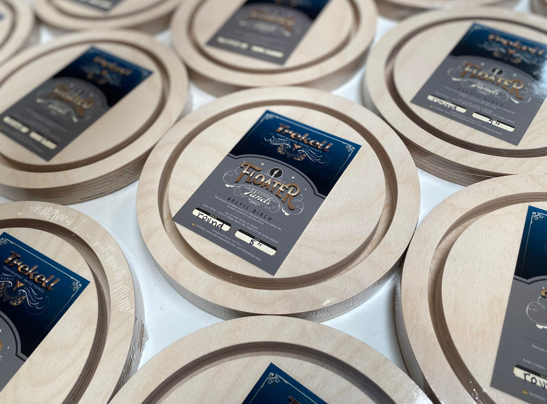 Why Trekell Uses Baltic Birch for Wood Painting Panels