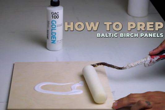 How to Prep Baltic Birch Panels for Different Painting Mediums