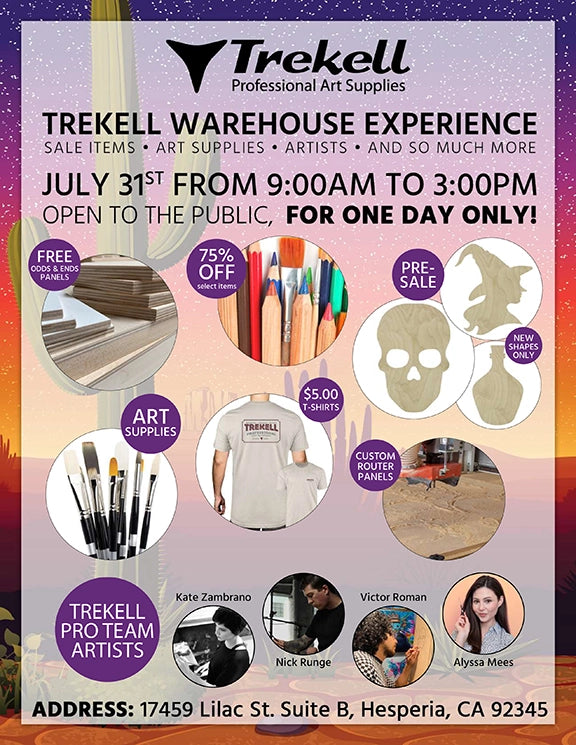 The Trekell Warehouse Experience | Trekell Art Supply