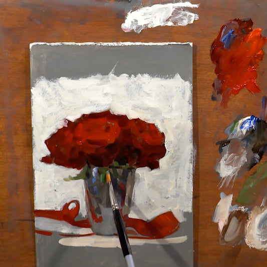 Todd M. Casey, featured in What You Can Learn by Painting with Just One Brush