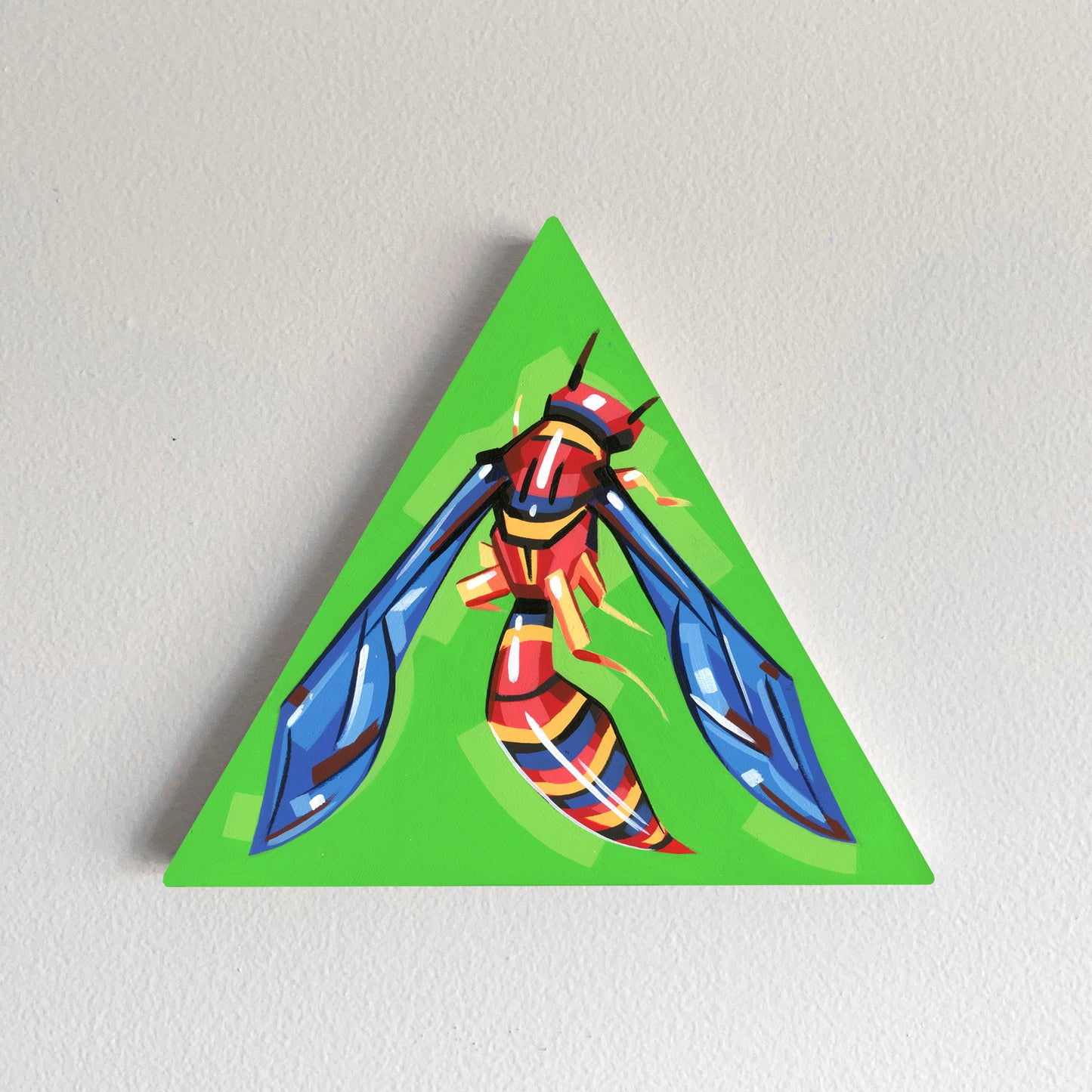 Trekell Triangle Baltic Birch Panel - Wooden Painting Canvas