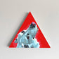 Trekell Triangle Baltic Birch Panel - Wooden Painting Canvas