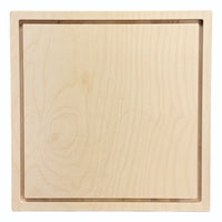 Trekell Floater Panel - Wooden Canvas + Frame - 10" x 10"
