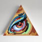 Trekell Triangle Baltic Birch Panel - Wooden Painting Canvas