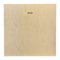 Trekell Floater Panel - Wooden Canvas + Frame - 12" x 12"