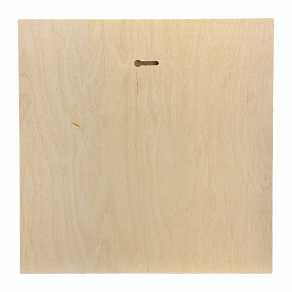 Trekell Floater Panel - Wooden Canvas + Frame - 12" x 12"