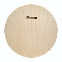 Trekell Round Floater Panel - Wooden Canvas + Frame - 5"