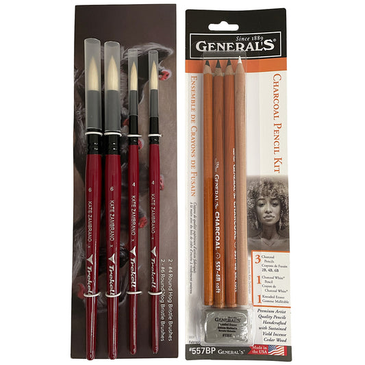 Mab Graves x Trekell Miniature Brush & Panel Set