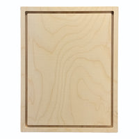 Trekell Floater Panel - Wooden Canvas + Frame - 9" x 12"
