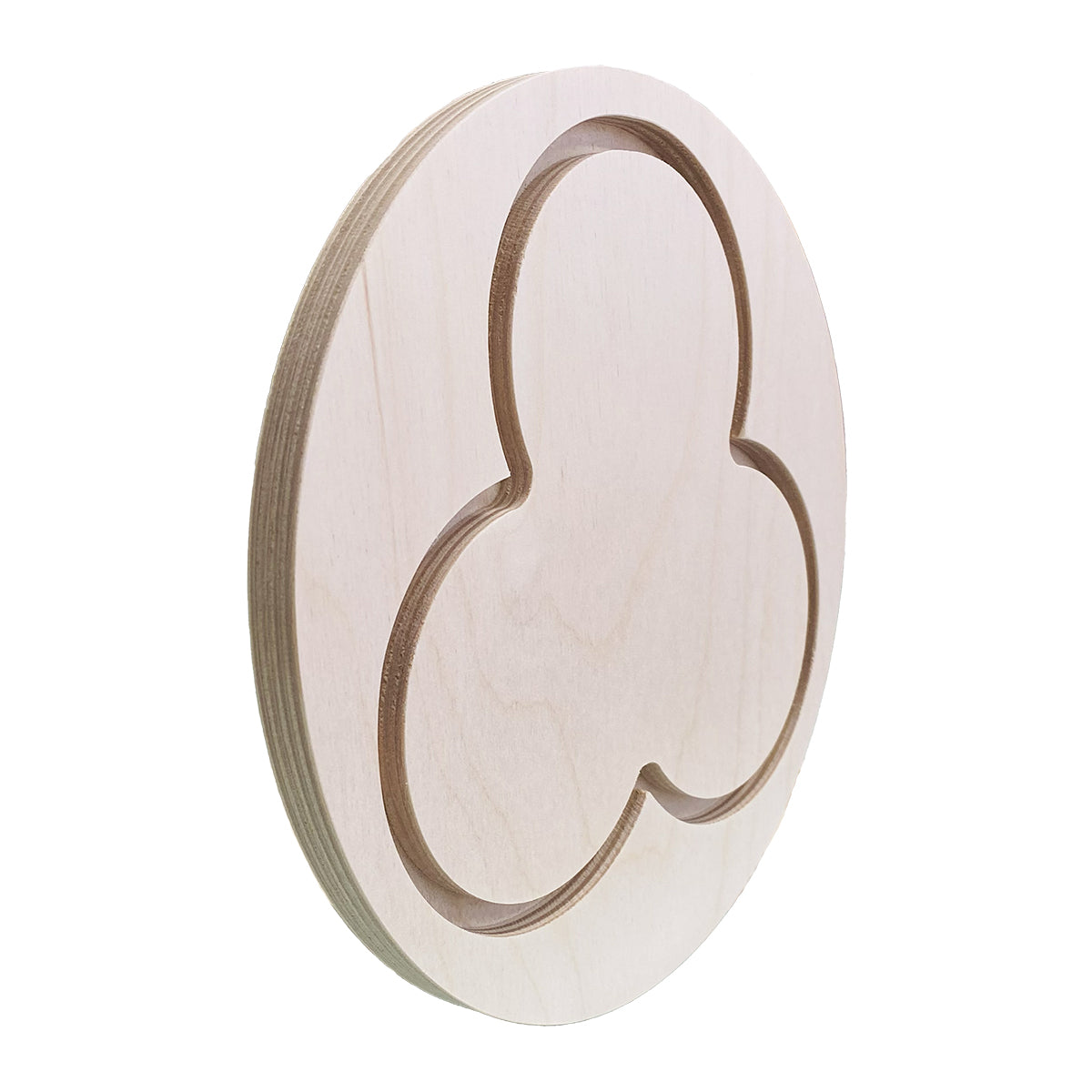 Trekell Gothic Rounded Trefoil Floater Panel - Wooden Painting Canvas - Trekell Art Supplies