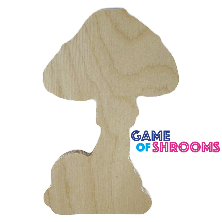 Official Game of Shrooms x Trekell Panel - Wooden Painting Canvas - Trekell Art Supplies