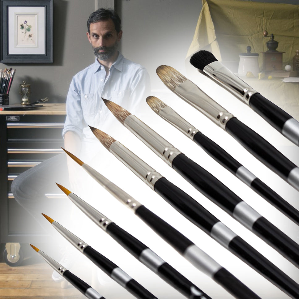 Tony Curanaj Brush Set - Oil and Acrylic Brushes | Shop Now