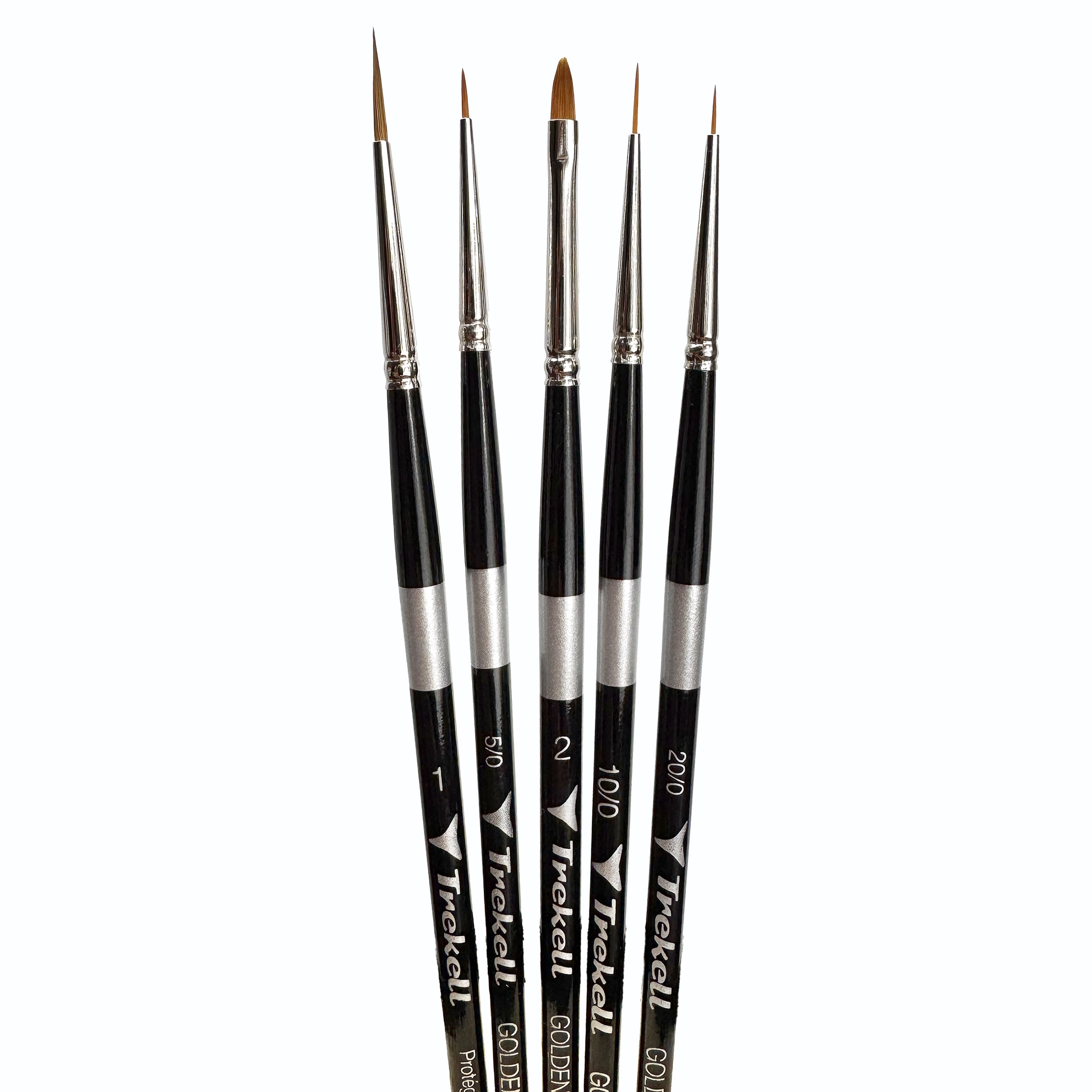 Trekell MIDZ Detail Brush Set For Precision and Versatility