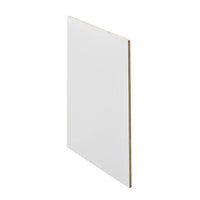 Trekell 12" x 12" panel made from 1/4" Baltic birch, hand-rolled with three coats of gesso for a lightly textured surface with consistent tooth, suitable for oil and acrylic painting.