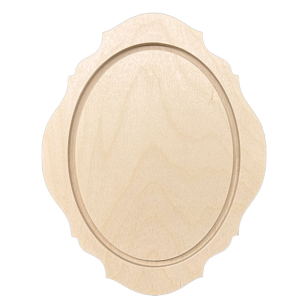 Trekell Gothic Portrait Floater Panel is compatible with enamel, pencil, pastel, charcoal, encaustic, ink, gouache, watercolor, acrylic, and oil paints.