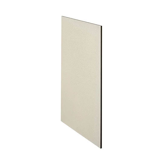 Trekell 5" x 7" quadruple oil-primed L64C linen panel mounted on 1/8" tempered hardboard, fine portrait-grade weave with minimal texture, rigid archival surface for oil painting.