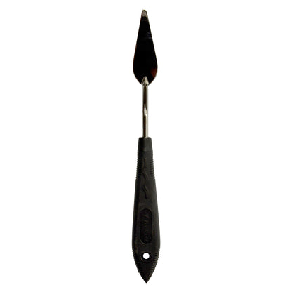 Trekell Paint and Palette Knife - Style 4 - Thin Teardrop is suitable for oils, acrylics, and more. They feature ergonomic handles for comfort and control, helping you elevate your artwork with ease.