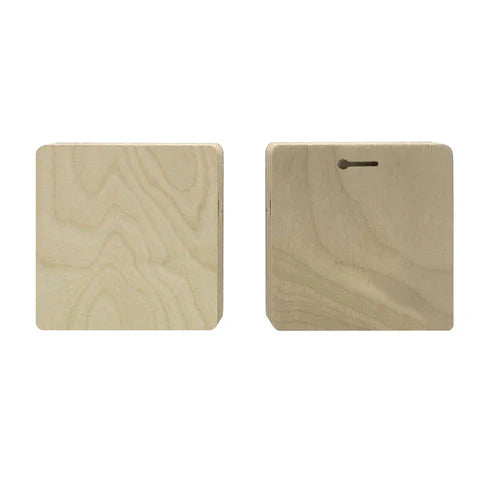 Trekell Raw Wood Block Panel - 1/2" Baltic Birch Wooden Painting Canvas