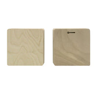 Trekell Raw Wood Block Panel - 1/2" Baltic Birch Wooden Painting Canvas