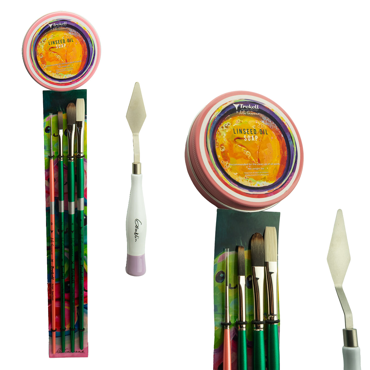 Kit de pintura Alai Ganuza x Trekell
