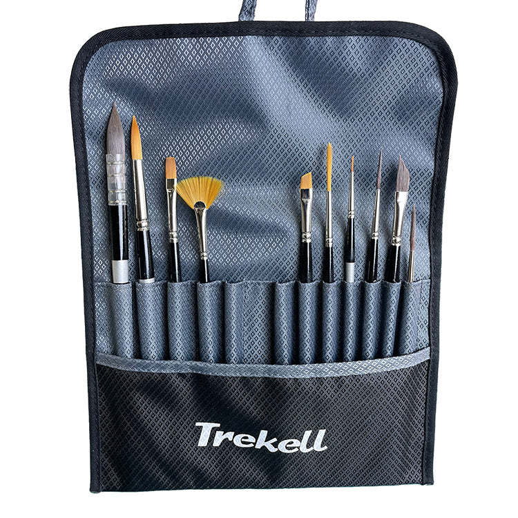 Trekell Traveler - Organize and Protect Your Brushes in Style - Trekell Art Supplies