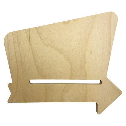 Trekell Vintage Diner Sign - 1/2" Thick Raw Baltic Birch