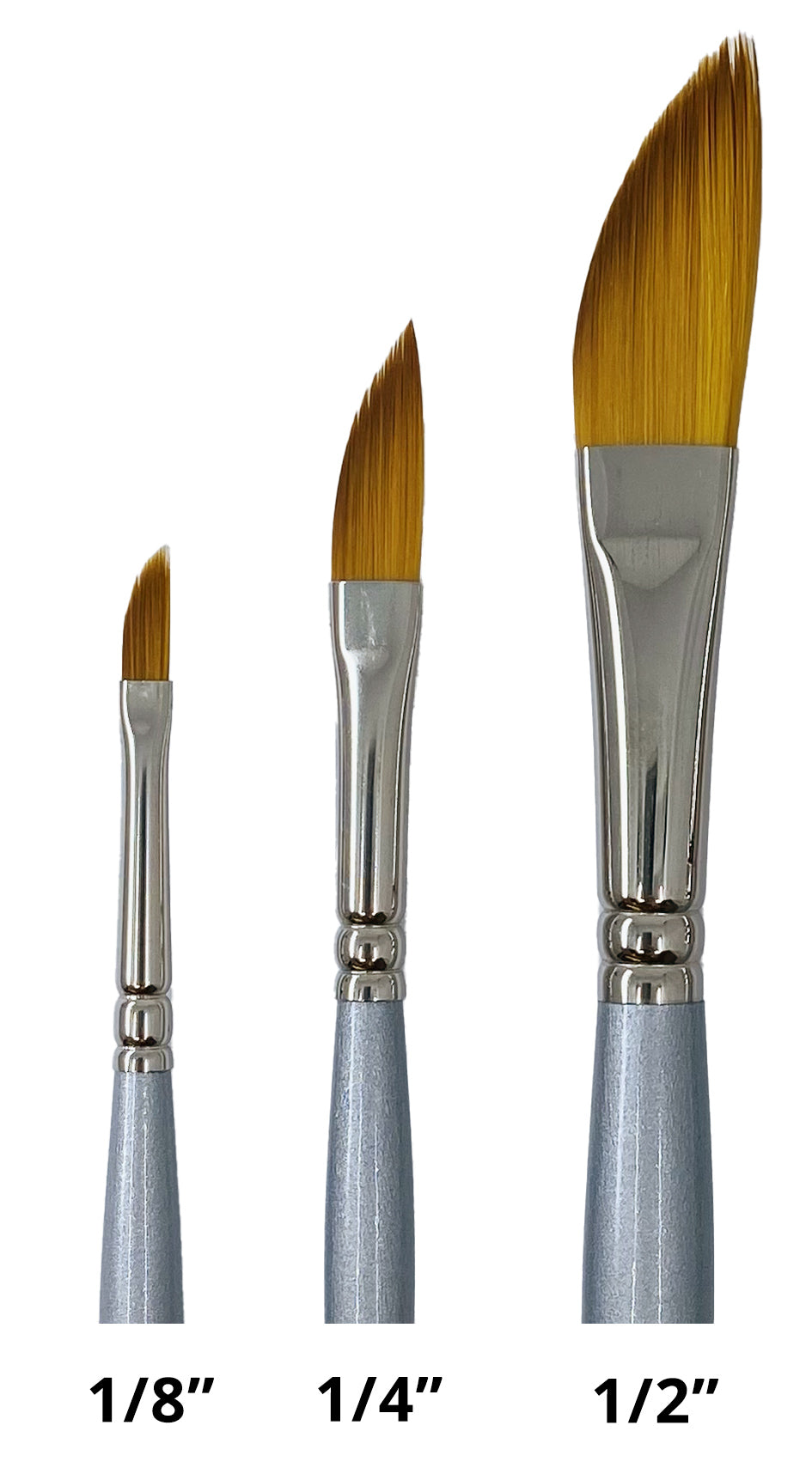 Trekell Protégé Synthetic Kolinsky Brush - Short Handle Protégé Round - 7500 Series / 2