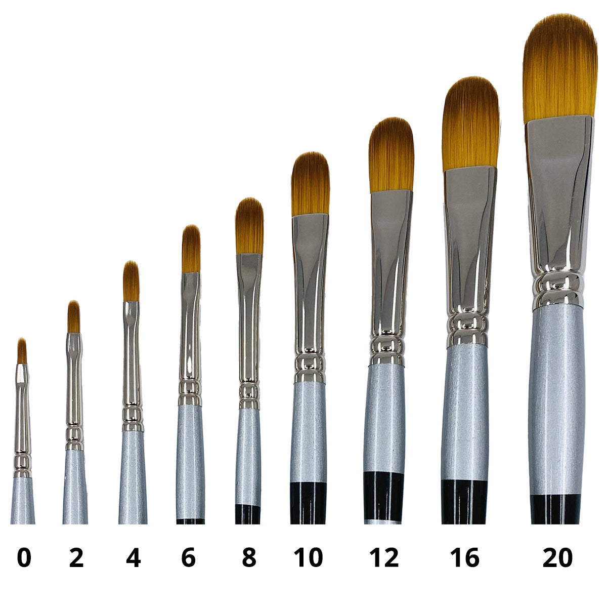 Trekell Acrylic Brush Set - Professional Brushes for Acrylic Painting