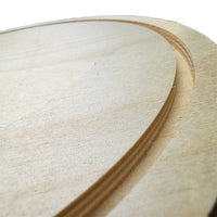 Trekell  Oval Floater Panel - Oval Wooden Canvas + Frame - 9" x 12"
